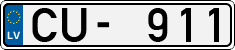 License plate of Latvia, Regular car plates