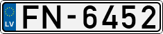 License plate of Latvia, Regular car plates
