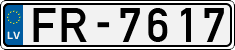 License plate of Latvia, Regular car plates