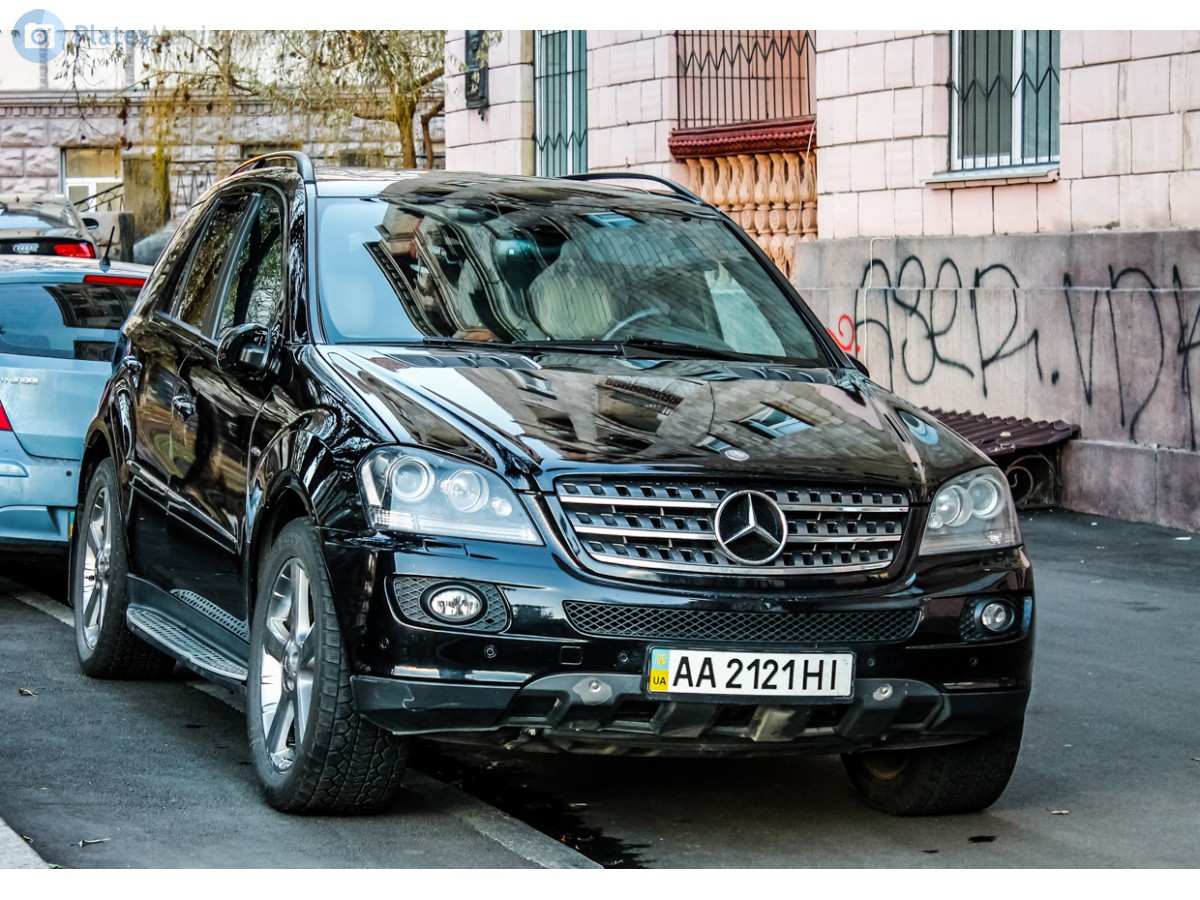 AA 2121 HI, Mercedes-Benz M-Klasse 2nd gen (W164), 2005–2011