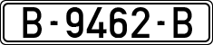 License plates of Spain, 1971 year series