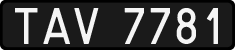 License plates of Poland, 1976 year system