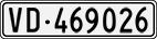License plate of Switzerland, Cars