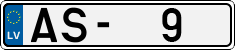 License plate of Latvia, Regular car plates