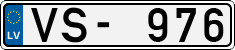 License plate of Latvia, Regular car plates