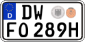 German license plate, Plates for oldtimers (type 
