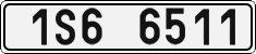 License plate of the Czech Republic, Cars (2001)