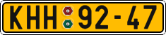 License plate of the Czech Republic, Commercial vehicles (1960)