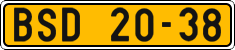 License plate of the Czech Republic, Commercial vehicles (1960)