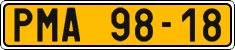 License plate of the Czech Republic, Commercial vehicles (1960)