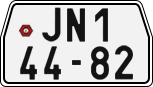 License plate of the Czech Republic, Motorcycles (1960)