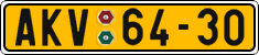 License plate of the Czech Republic, Commercial vehicles (1960)