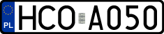 License plates of Poland, Authorities
