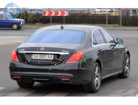 AA 0001 AA, Mercedes-Benz S-Klasse