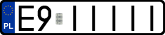 License plates of Poland, Vanity Plates