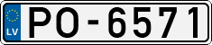 License plate of Latvia, Regular car plates