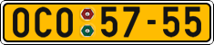 License plate of the Czech Republic, Commercial vehicles (1960)