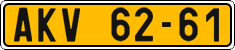 License plate of the Czech Republic, Commercial vehicles (1960)