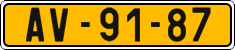 License plate of the Czech Republic, Commercial vehicles (1960)