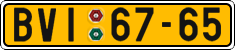 License plate of the Czech Republic, Commercial vehicles (1960)