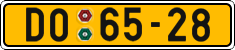 License plate of the Czech Republic, Commercial vehicles (1960)