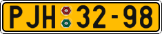 License plate of the Czech Republic, Commercial vehicles (1960)