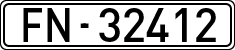 License plates of Spain, Official and military plates