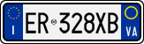 License plate of Italy, Cars (1994 year series)