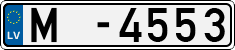 License plate of Latvia, Trailers