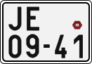 License plate of the Czech Republic, Motorcycles (1960)