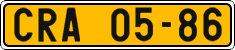 License plate of the Czech Republic, Commercial vehicles (1960)
