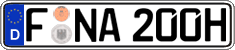 German license plate, Plates for oldtimers (type 