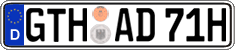 German license plate, Plates for oldtimers (type 