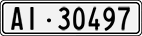 License plate of Switzerland, Cars
