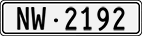 License plate of Switzerland, Cars
