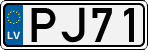 License plate of Latvia, Regular car plates