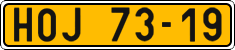 License plate of the Czech Republic, Commercial vehicles (1960)