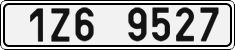 License plate of the Czech Republic, Cars (2001)