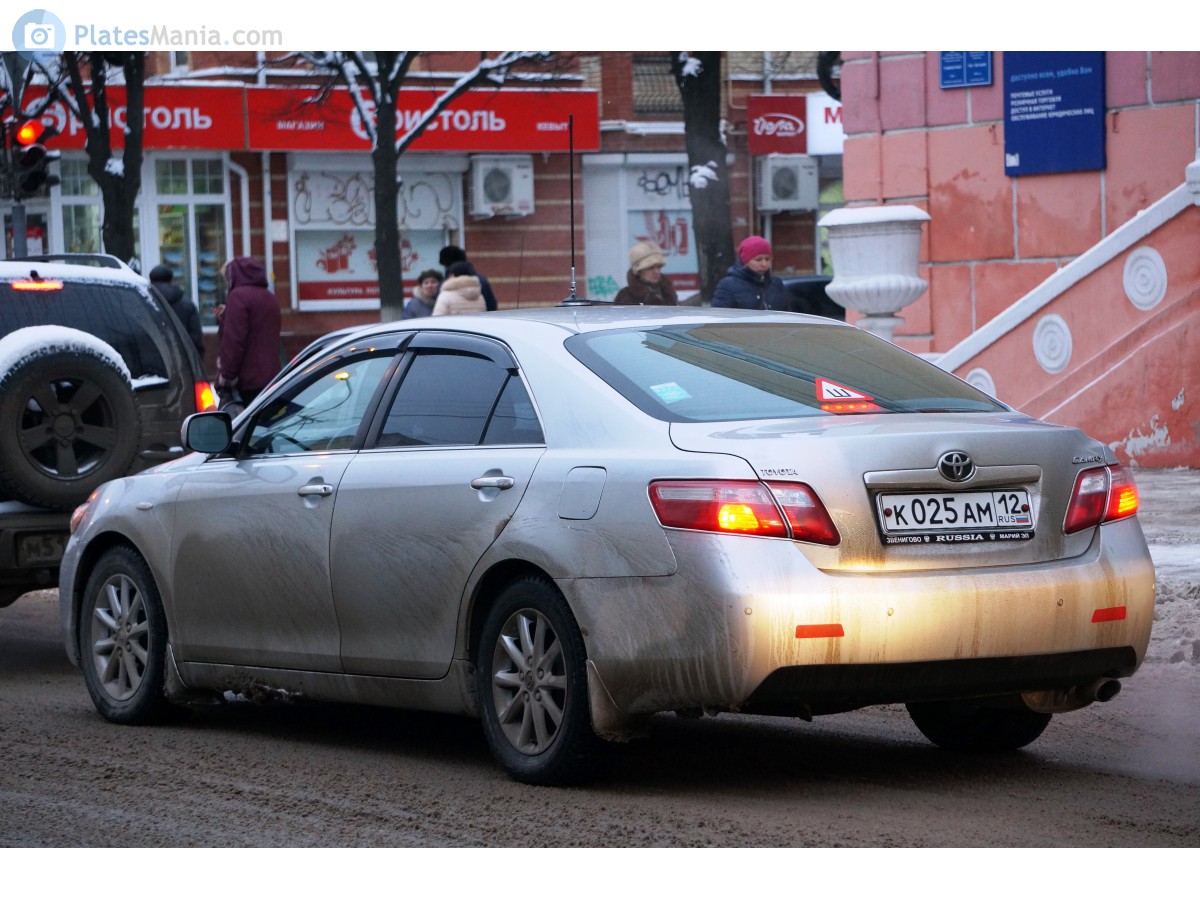 к 025 ам 12, Toyota Camry 6th gen (XV40; Global-market), 2006–2011
