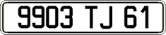 French license plate, FNI