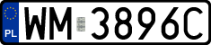 License plates of Poland, Regular car plates