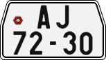 License plate of the Czech Republic, Motorcycles (1960)