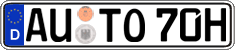 German license plate, Plates for oldtimers (type 