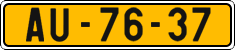 License plate of the Czech Republic, Commercial vehicles (1960)
