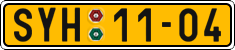 License plate of the Czech Republic, Commercial vehicles (1960)