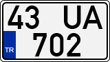 License plate of Turkey, Regular plates