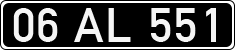 License plate of Turkey, Government and public administrations