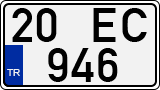 License plate of Turkey, Regular plates