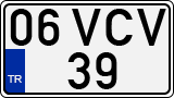 License plate of Turkey, Regular plates