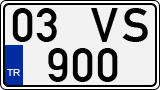 License plate of Turkey, Regular plates